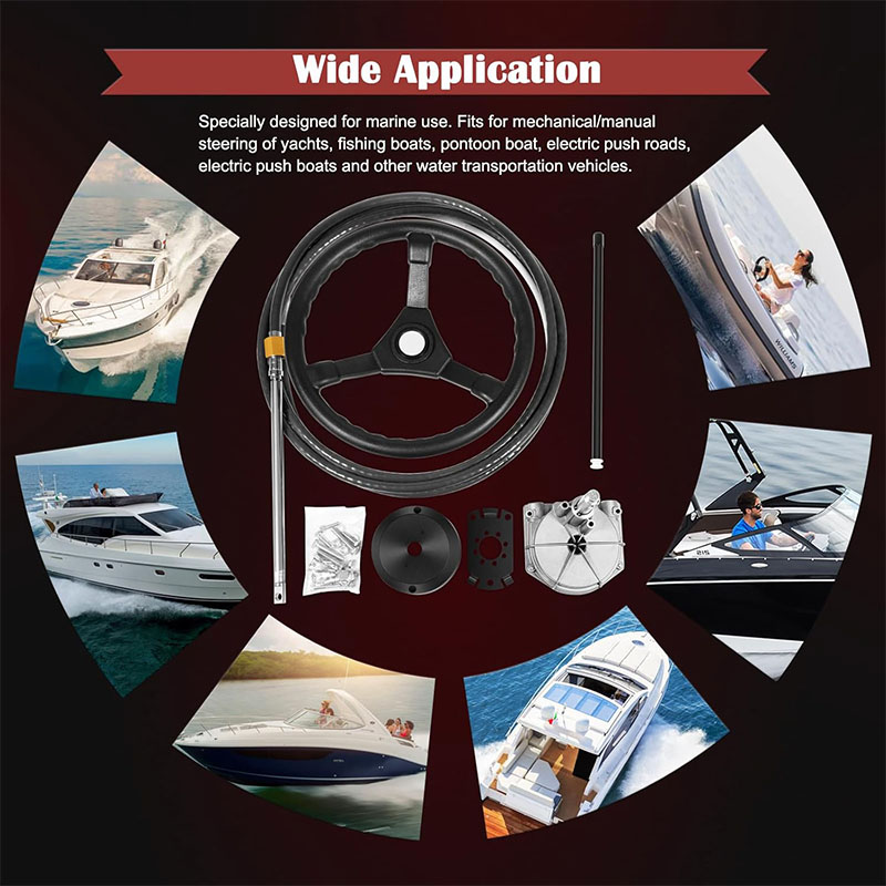 Sistema di sterzo per barche,  - Fishing Boat Steering Wheel recensione e prezzo